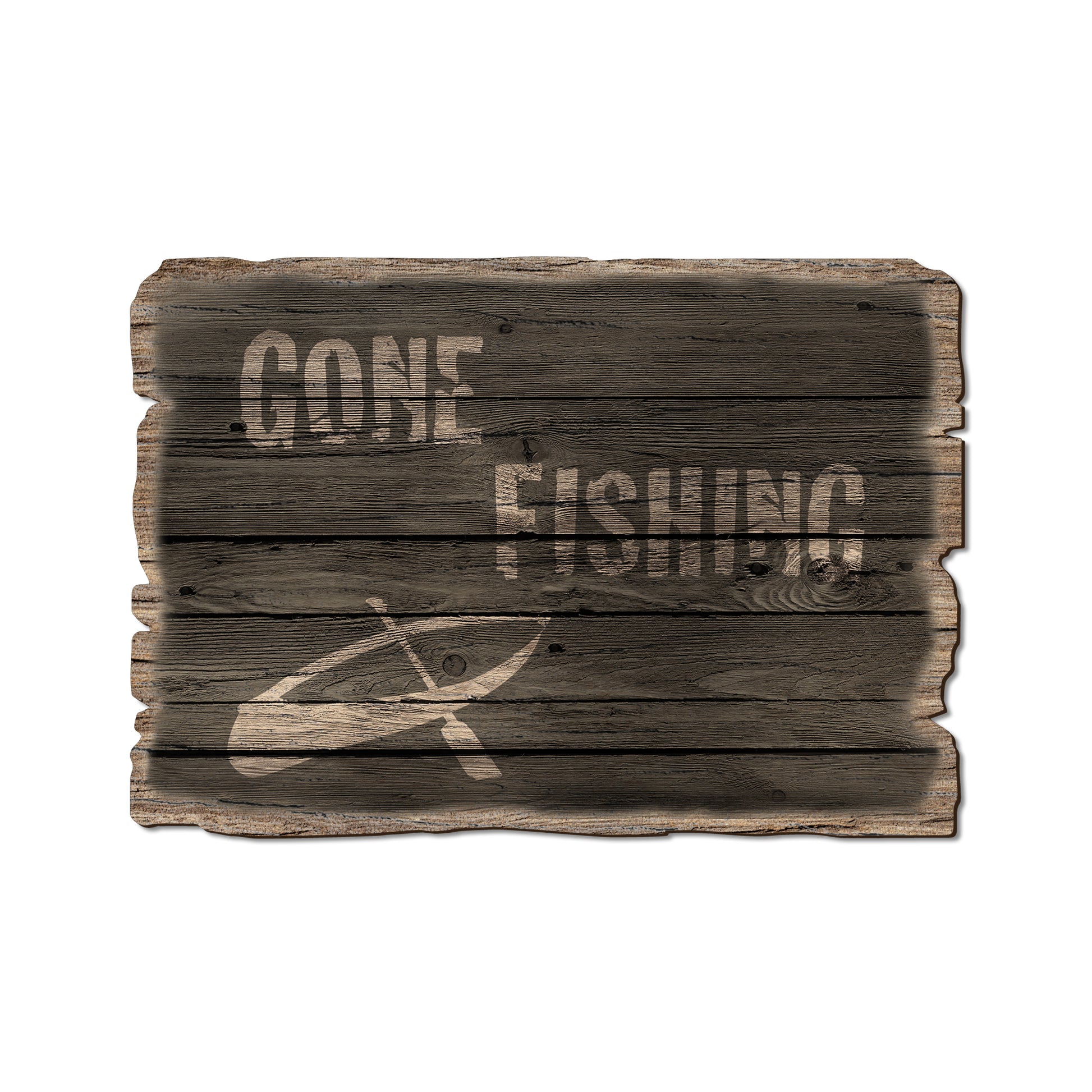 Gone Fishing - Rustic Edge Postcards & Magnets Rustic Edge Postcard (5pk // $2.80ea)