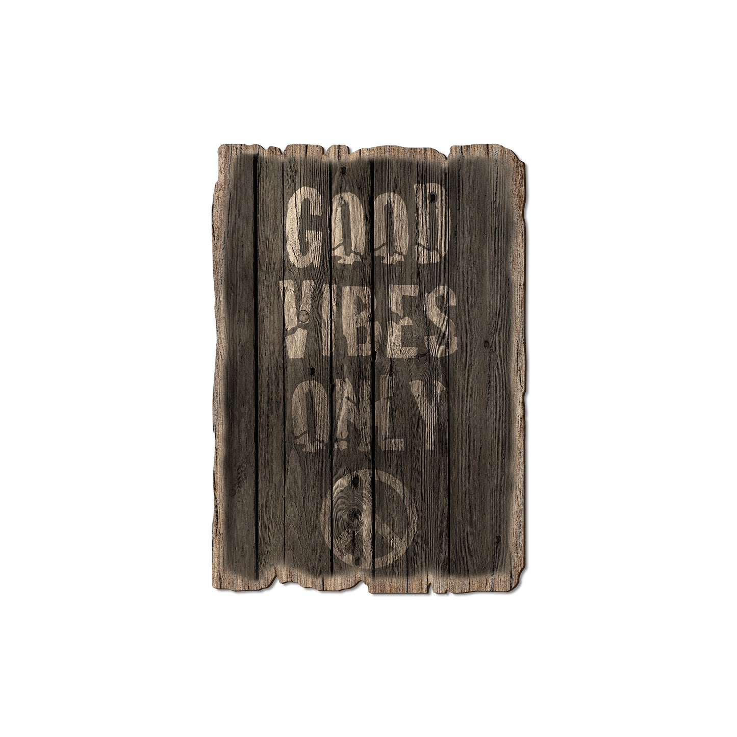 Good Vibes Only - Rustic Edge Postcards & Magnets Rustic Edge Magnet (5pk // $2.80ea)