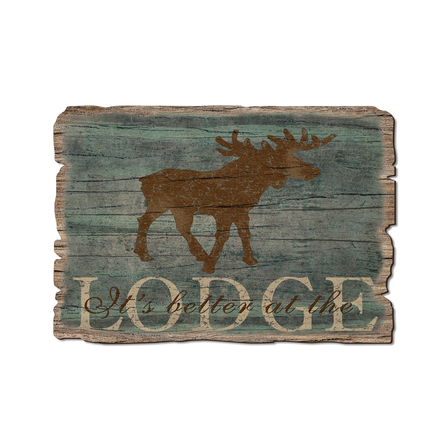 Its Better At Lodge - Rustic Edge Postcards & Magnets Rustic Edge Postcard (5pk // $2.80ea)