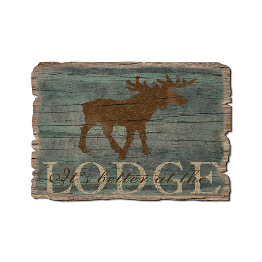 Its Better At Lodge - Rustic Edge Postcards & Magnets Rustic Edge Postcard (5pk // $2.80ea)