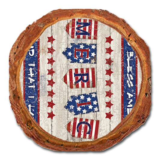 Coaster: Live Edge - Land I Love