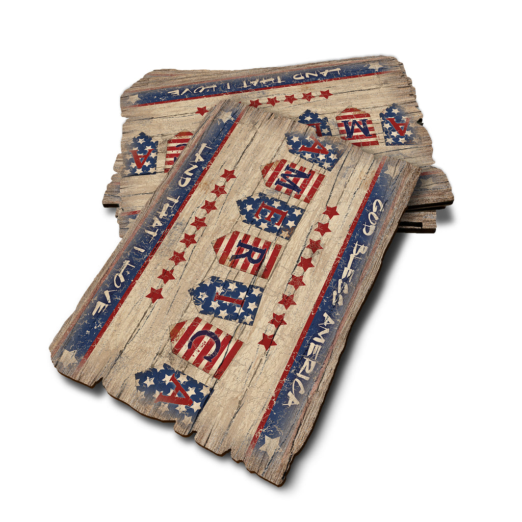 Land I Love - Weathered Edge Rustic Edge Postcard (5pk // $2.80ea)