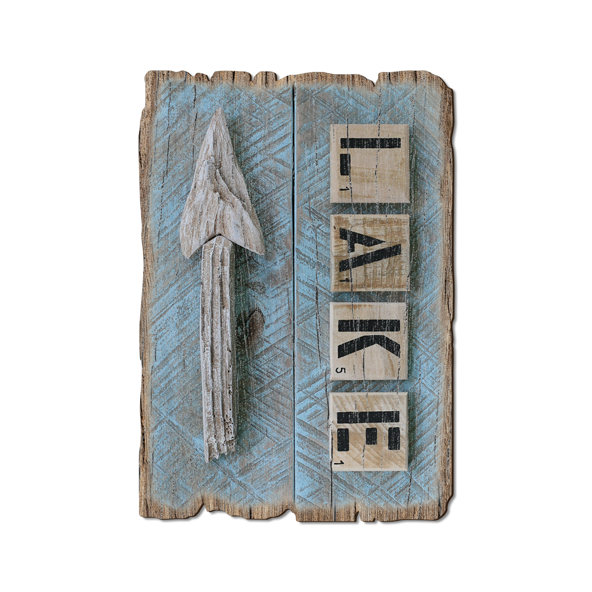 Postcard: Weathered Edge - Lake Arrow