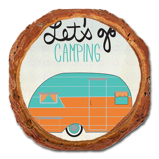 Coaster: Live Edge - Let's Go Camping (Pack of 5)