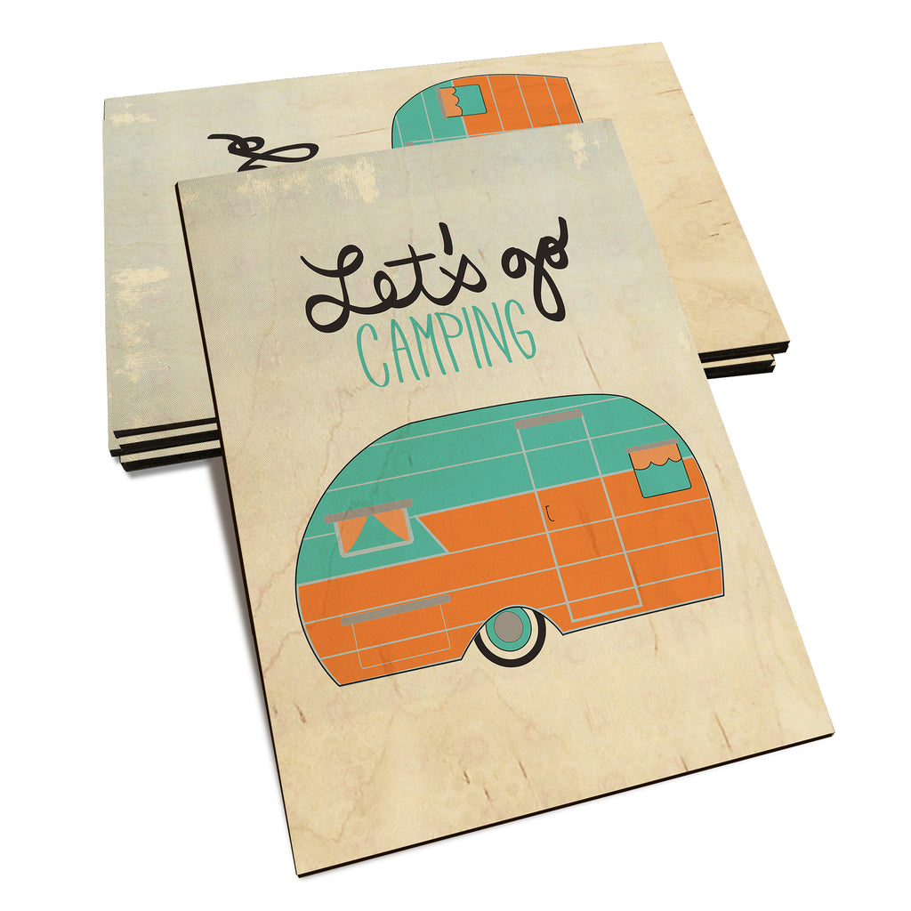Let's Go Camping - Classic Edge Classic Edge Postcard (5pk // $2.80ea)