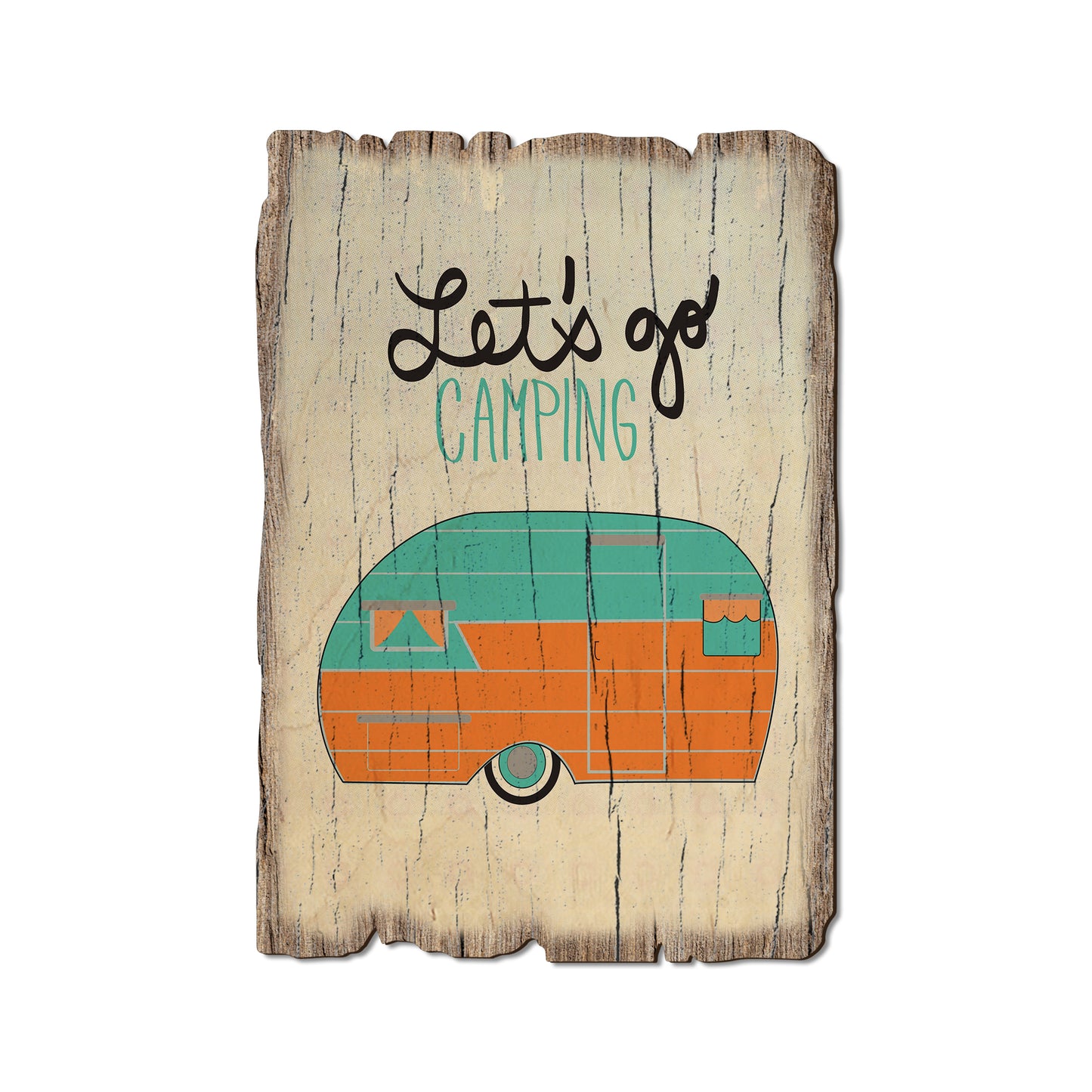 Lets Go Camping - Rustic Edge Postcards & Magnets Rustic Edge Postcard (5pk // $2.80ea)