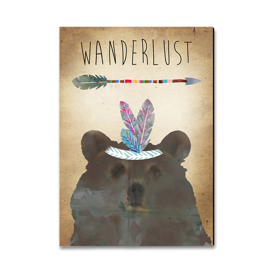 Greeting Card: Classic Edge - Wanderlust