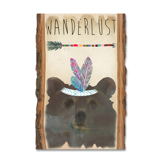 Greeting Card: Live Edge - Wanderlust