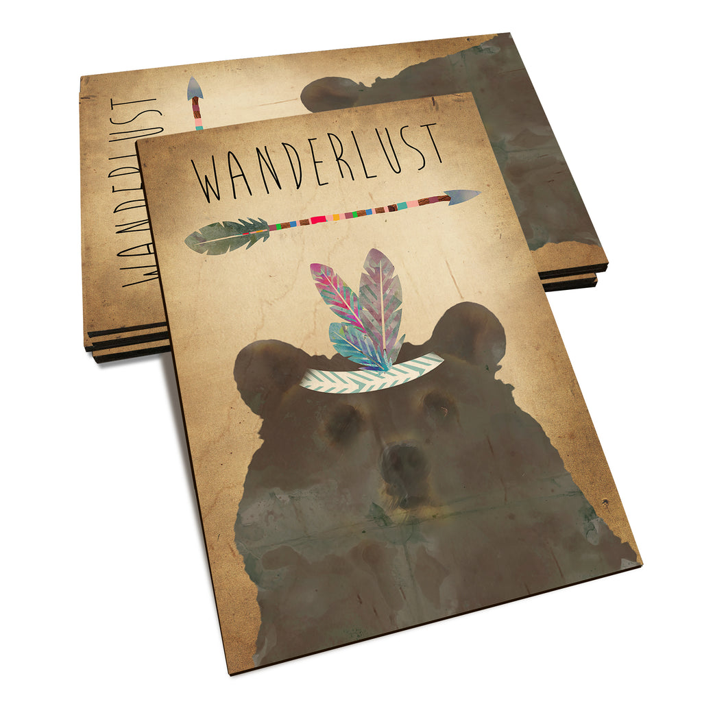 Wanderlust - Classic Edge Classic Edge Postcard (5pk // $2.80ea)