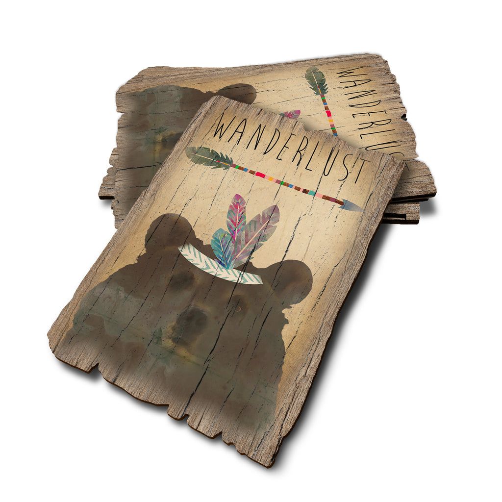 Wanderlust - Weathered Edge Rustic Edge Postcard (5pk // $2.80ea)