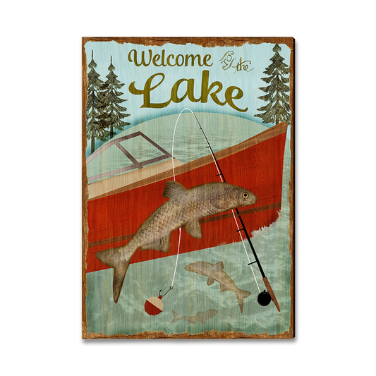 Magnet: Classic Edge - Welcome Lake