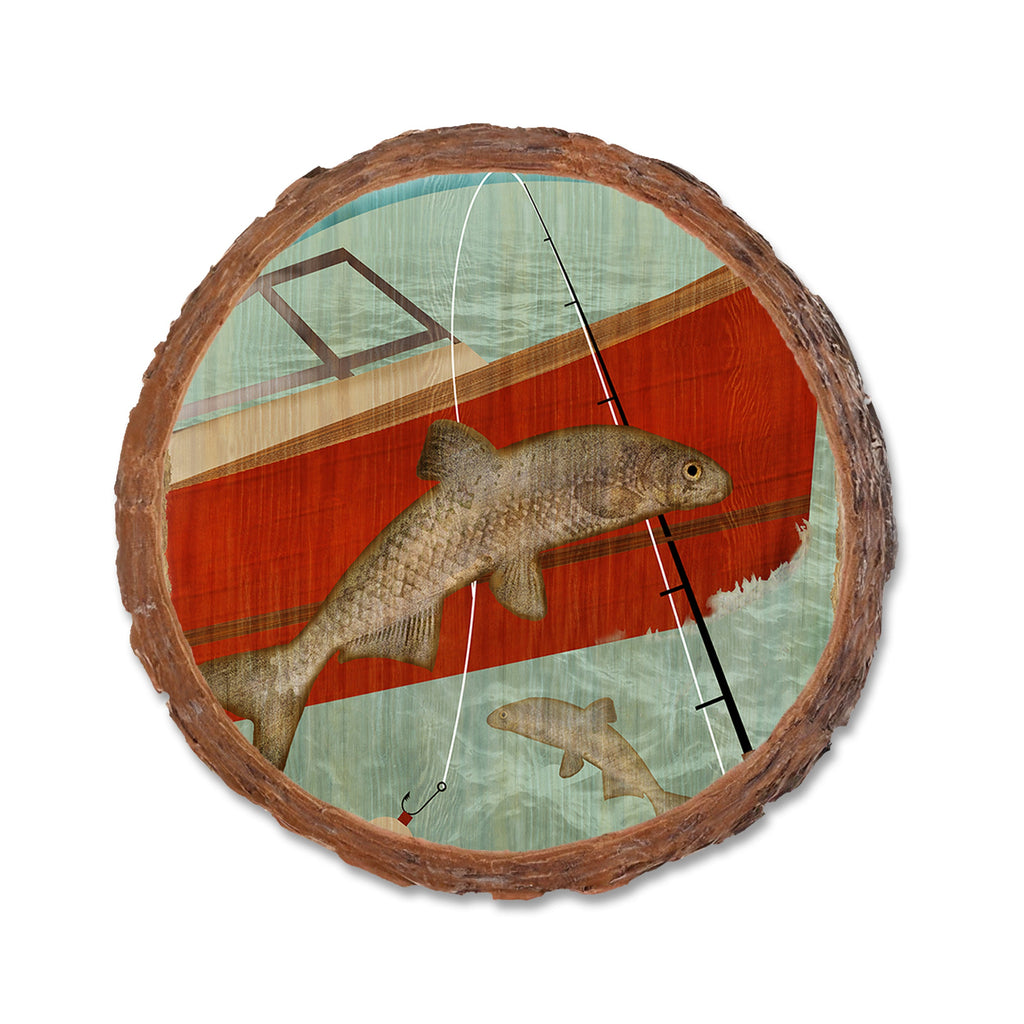 Welcome Lake - live-edge - Live Edge Live Edge Coaster (5pk // $2.80ea)