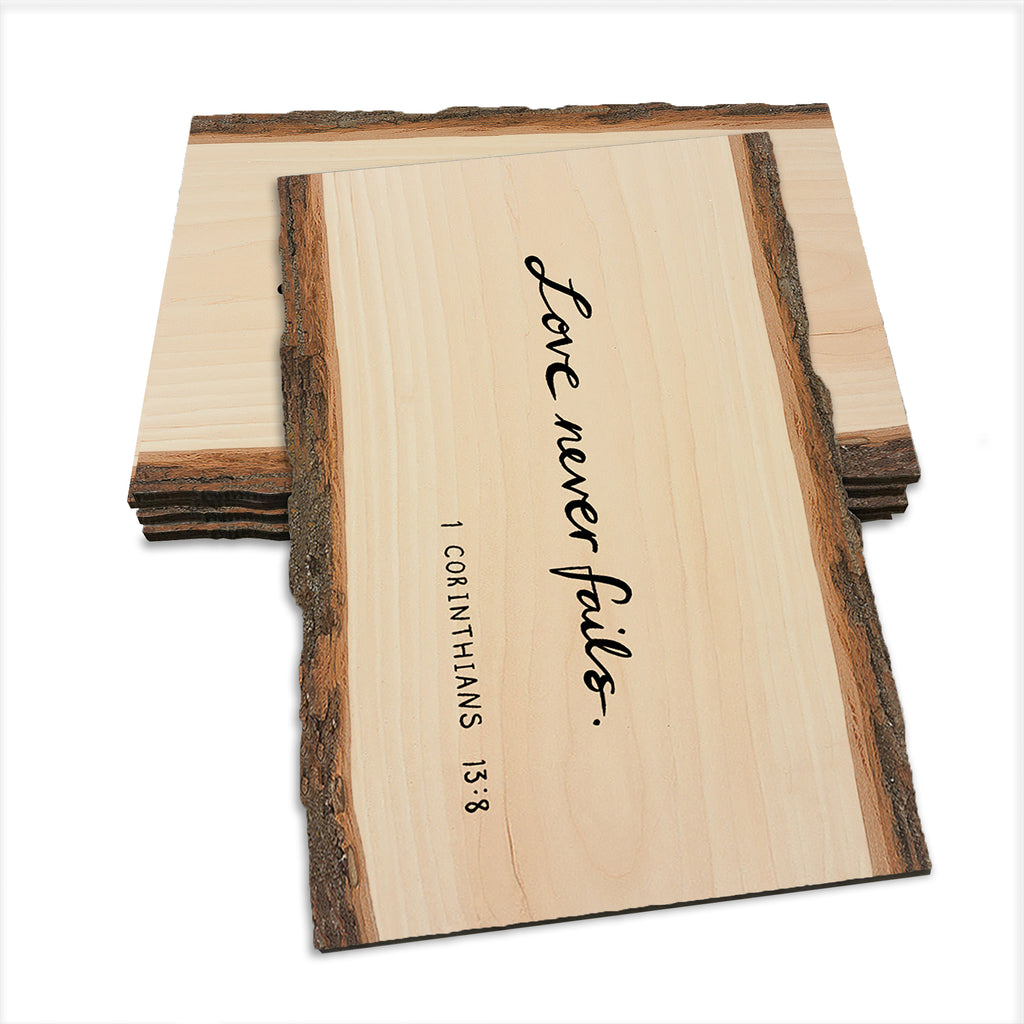 Never Fails - Live Edge Live Edge Postcard (5pk // $2.80ea)