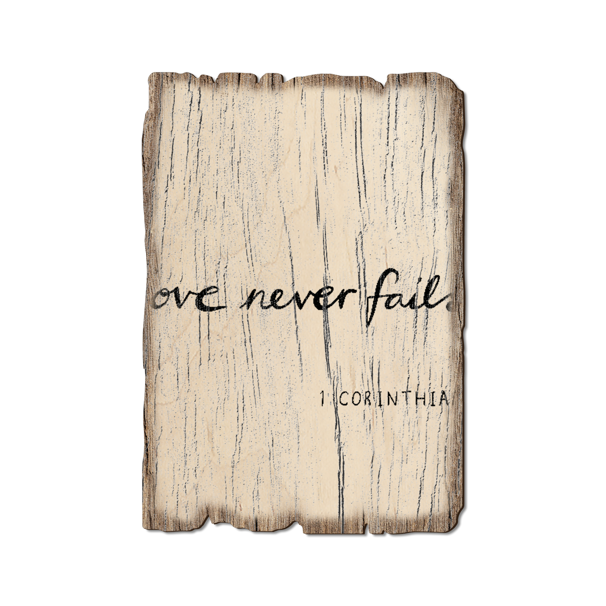 Postcard: Weathered Edge - Never Fails (Pack of 5)