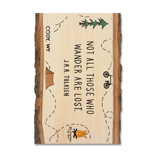 Greeting Card: Live Edge - Not Lost