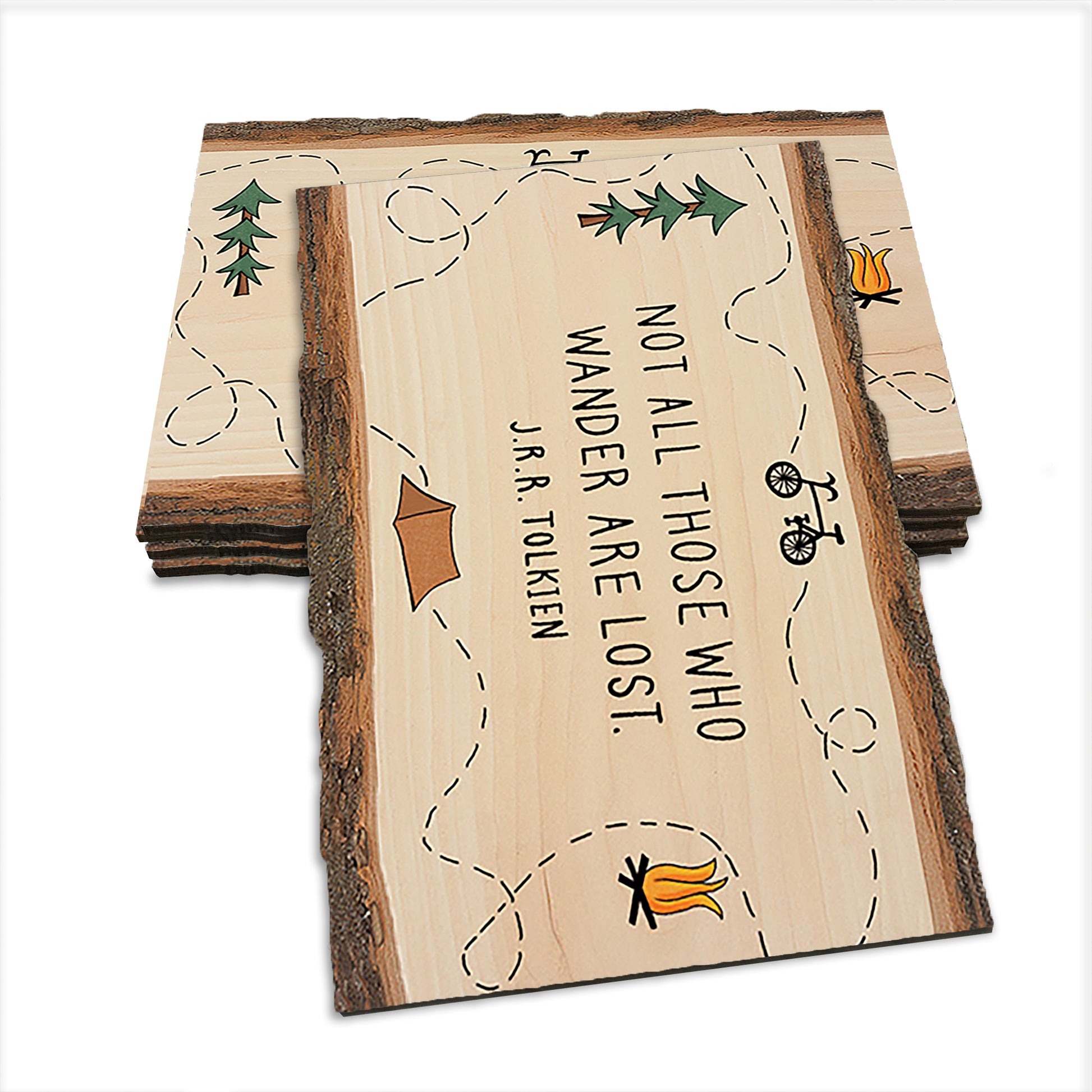 Not Lost - Live Edge Live Edge Postcard (5pk // $2.80ea)