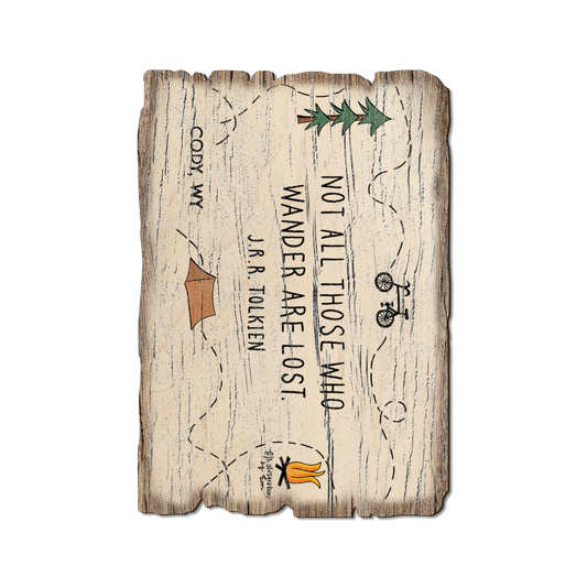Greeting Card: Weathered Edge - Not Lost (Pack of 5)