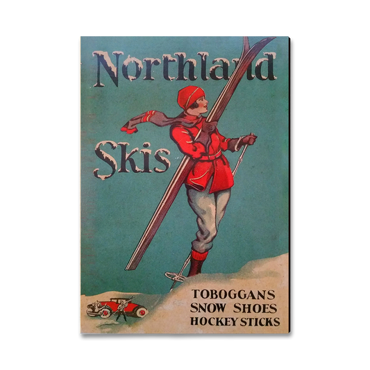 Greeting Card: Classic Edge - Northland Skis