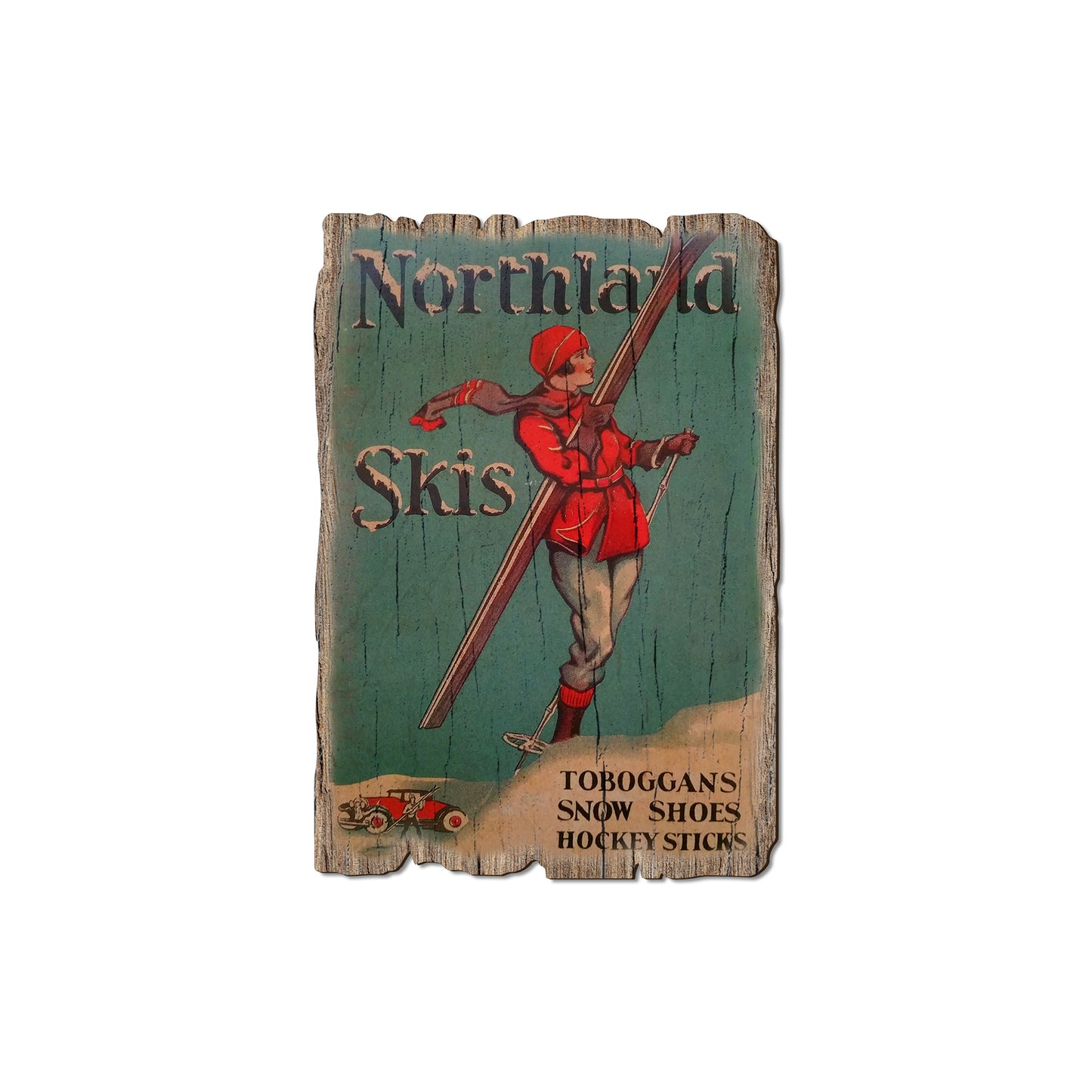 Northland Skis - Rustic Edge Postcards & Magnets Rustic Edge Magnet (5pk // $2.80ea)