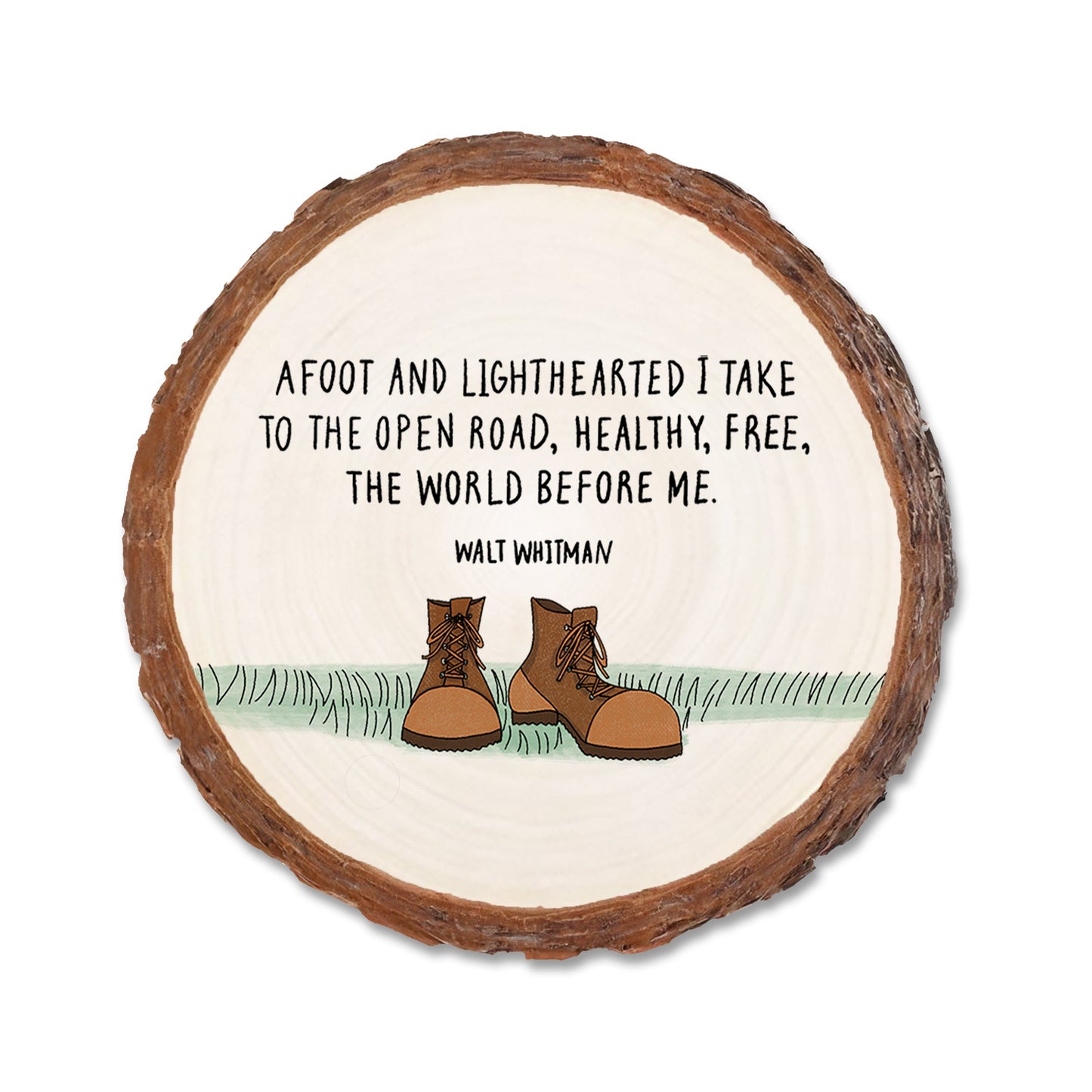 Open Road - Live Edge Live Edge Coaster (5pk // $2.80ea)