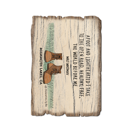 Greeting Card: Weathered Edge - Open Road (Pack of 5)
