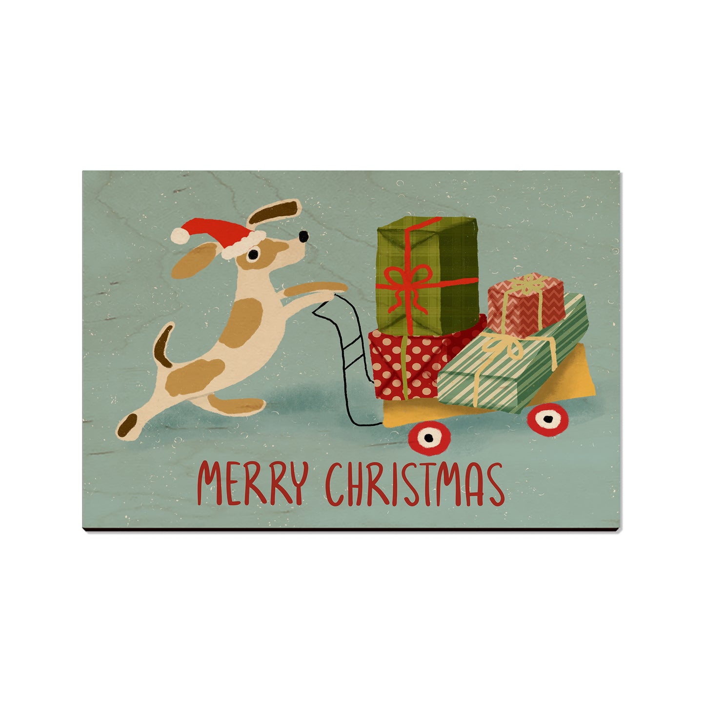 Puppy Package Pusher - Holiday - Classic Edge