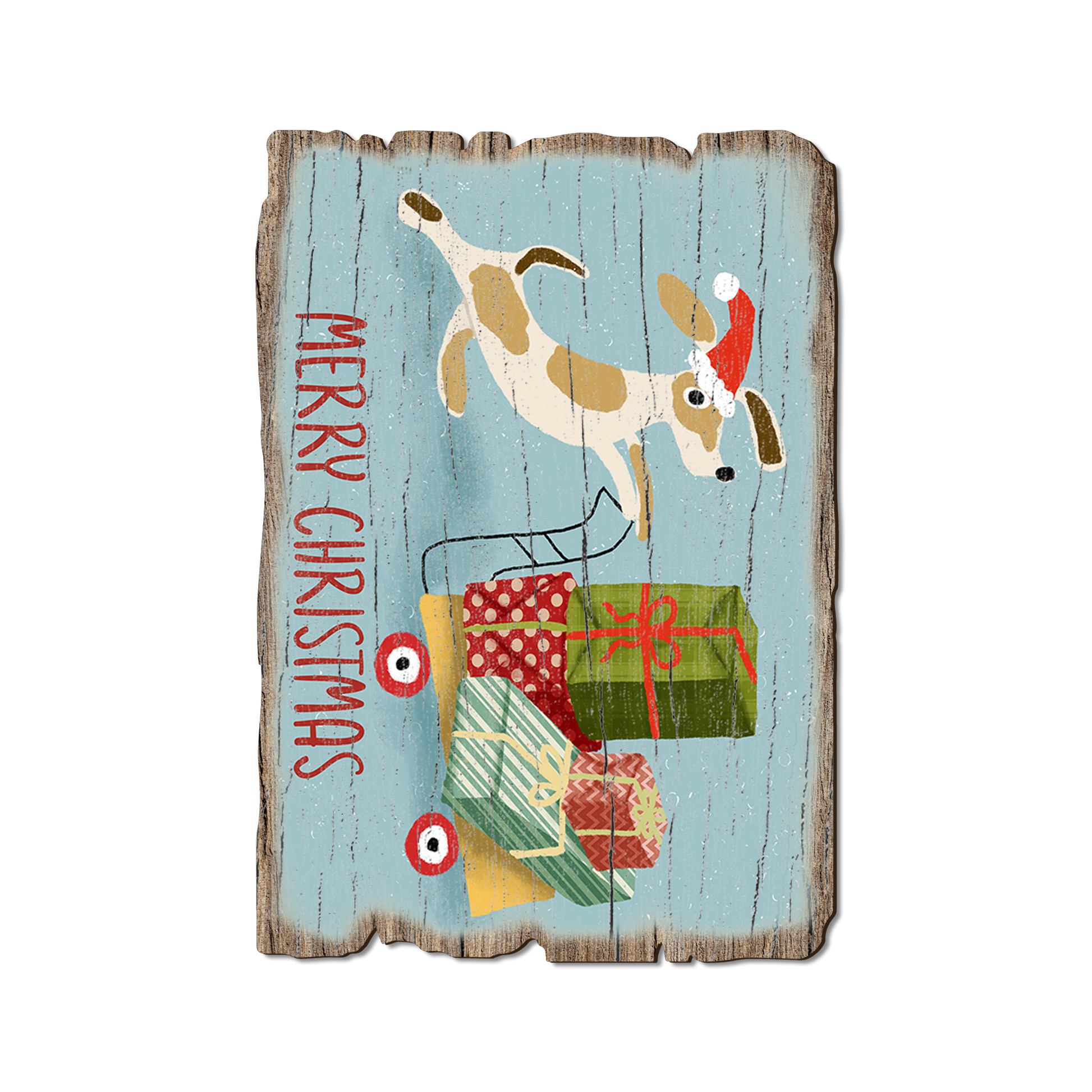 Ornament: Weathered Edge - Puppy Package Pusher (Pack of 5)