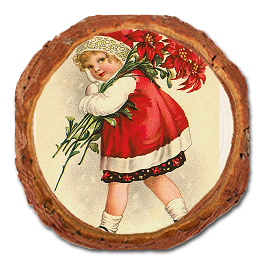 Coaster: Live Edge - Red Girl