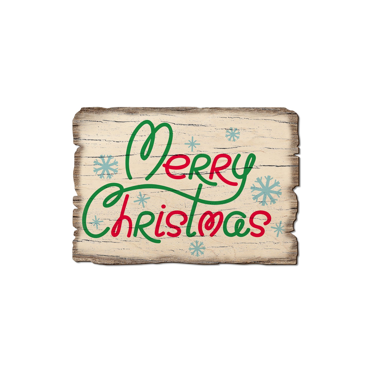 Red And Green Christmas - Rustic Edge Postcards & Magnets Rustic Edge Magnet (5pk // $2.80ea)