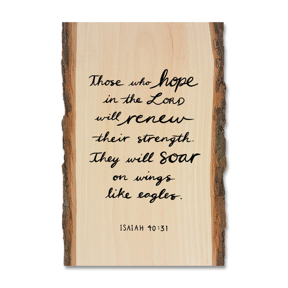 Renewed Strength - Live Edge