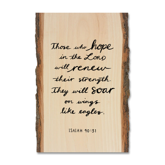 Renewed Strength - Live Edge