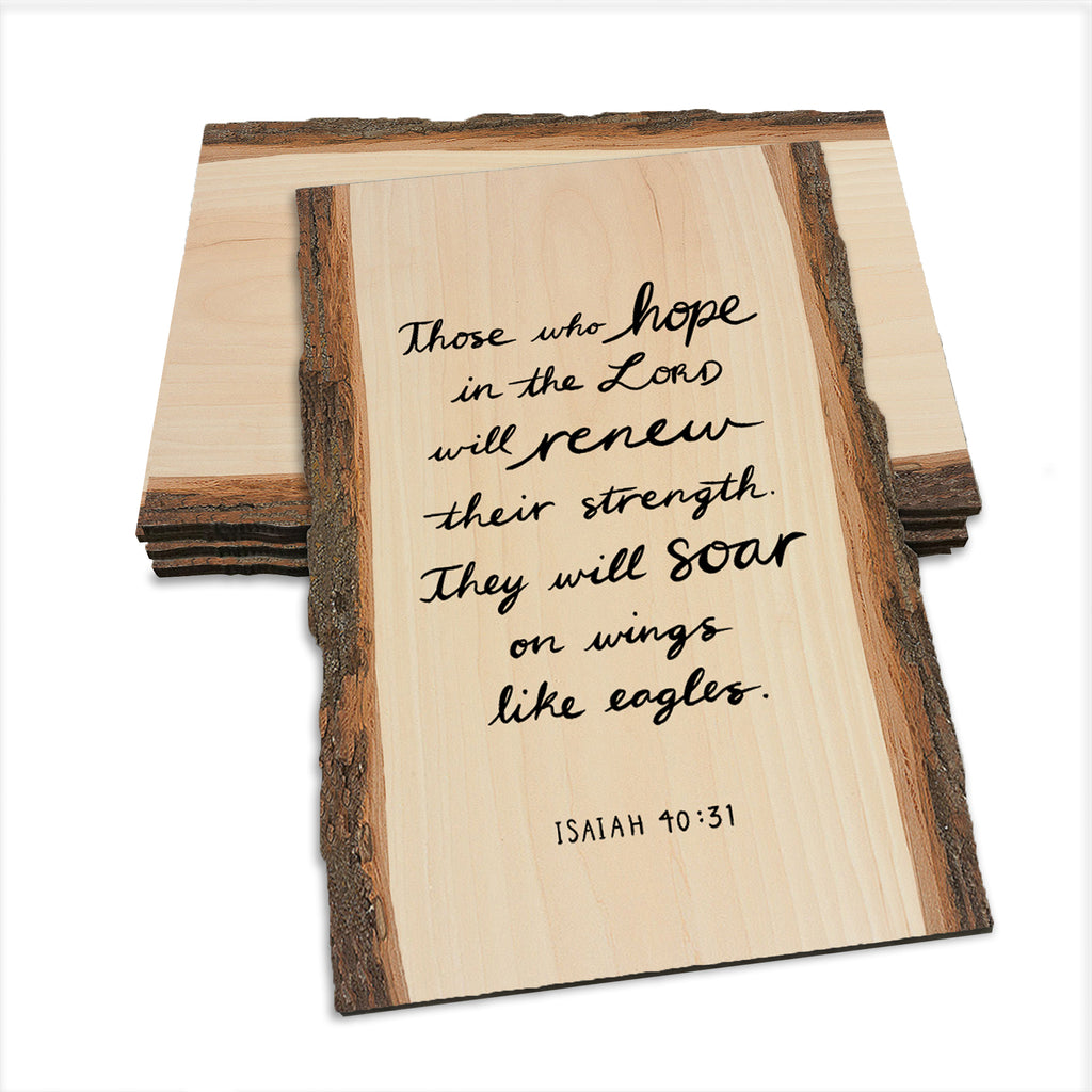 Renewed Strength - Live Edge Live Edge Postcard (5pk // $2.80ea)