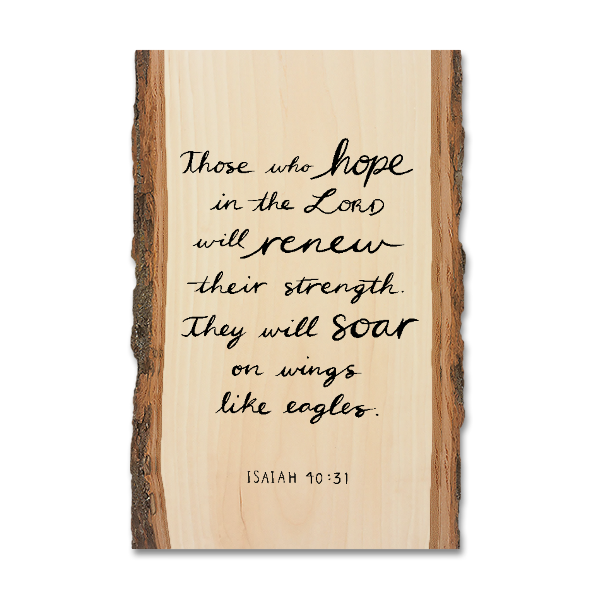 Postcard: Live Edge - Renewed Strength