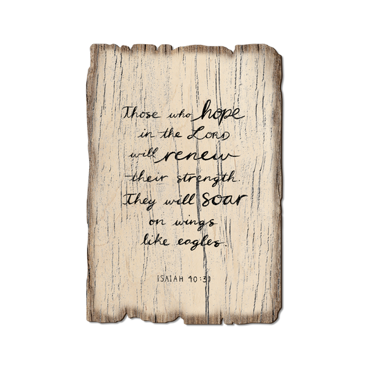 Greeting Card: Weathered Edge - Renewed Strength (Pack of 5)