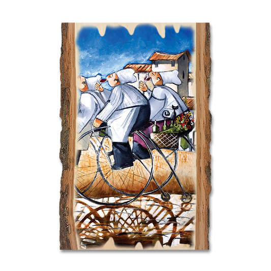 Greeting Card: Live Edge - West's Baker Bikes