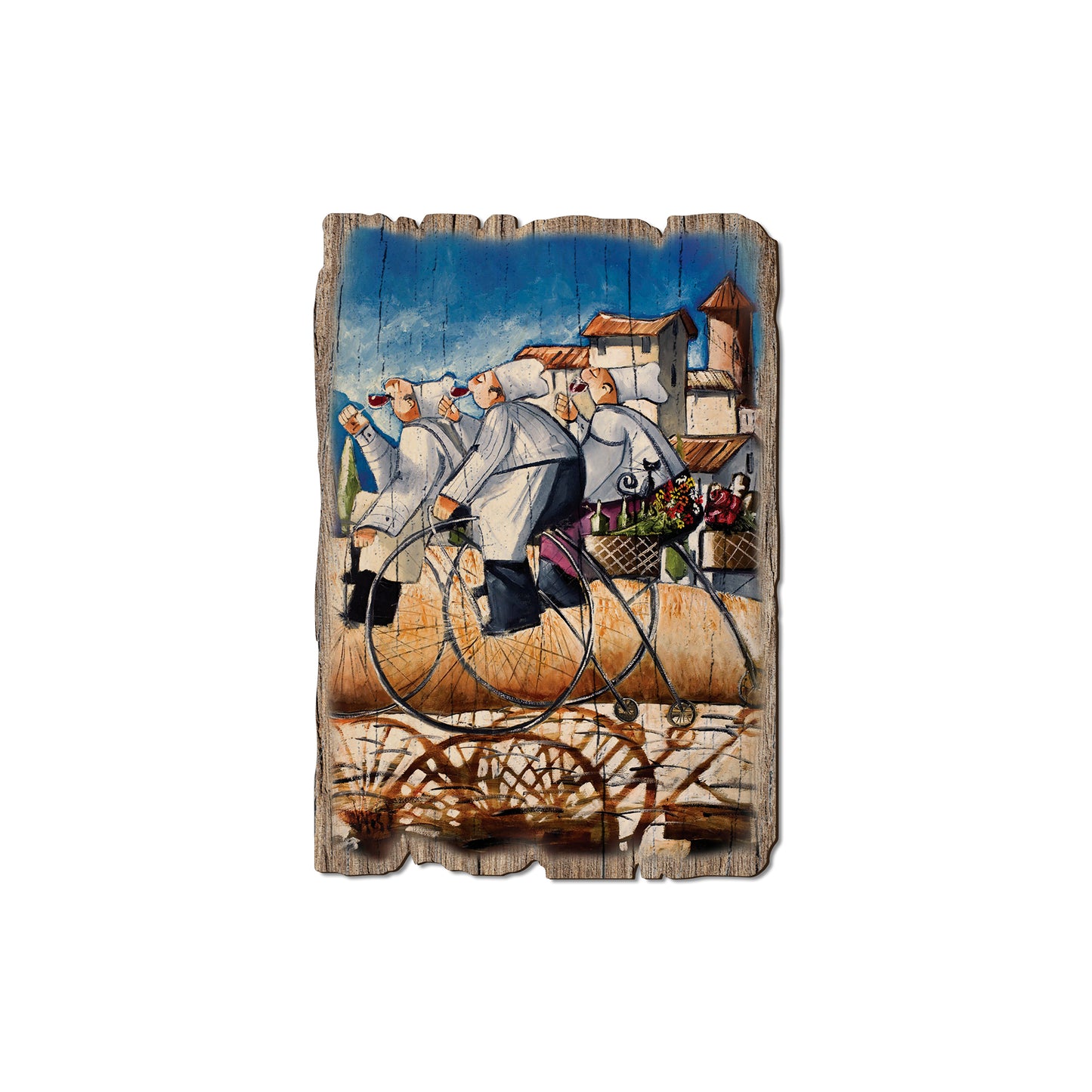 West's Baker Bikes - Rustic Edge Postcards & Magnets Rustic Edge Magnet (5pk // $2.80ea)