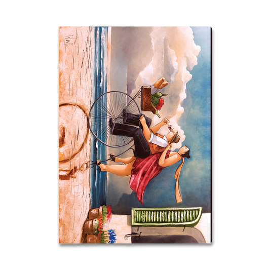 Greeting Card: Classic Edge - West's Built For Two