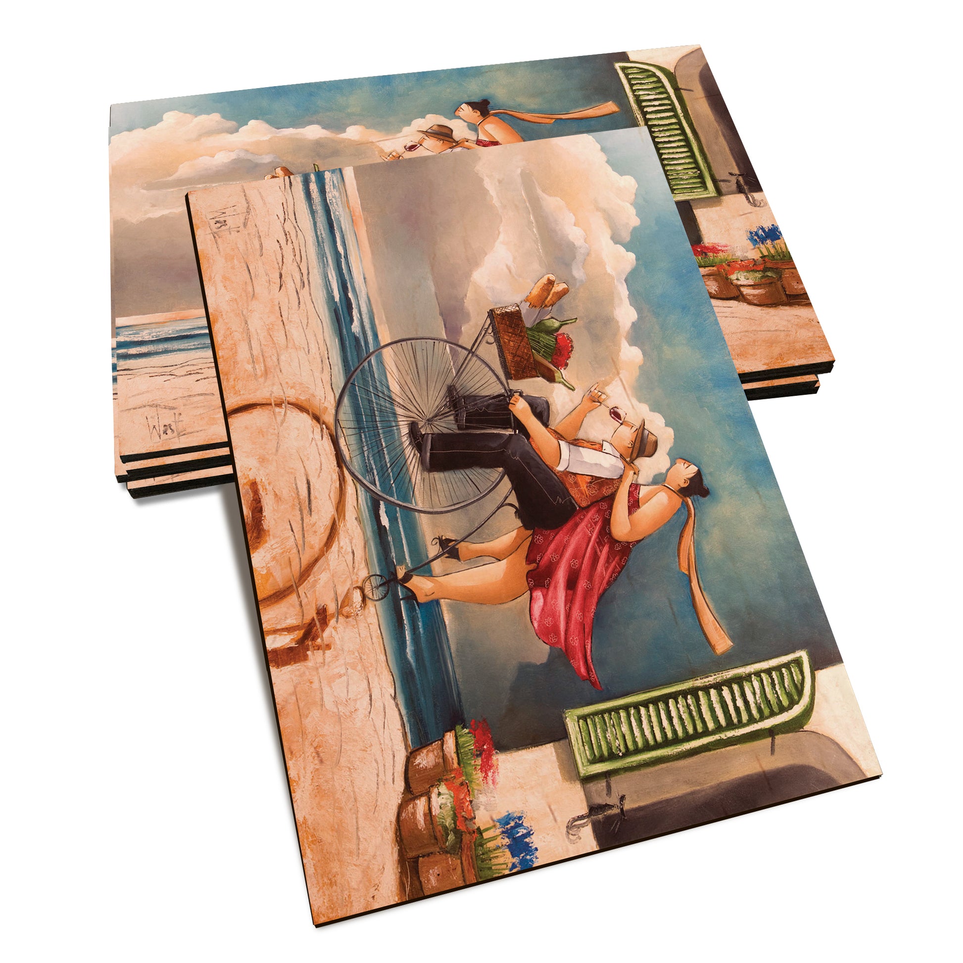 West's Built For Two - Classic Edge Classic Edge Postcard (5pk // $2.80ea)