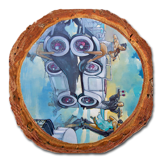 Coaster: Live Edge - West's Beach Party