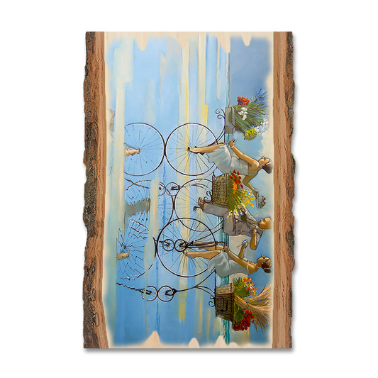 Greeting Card: Live Edge - West's Big Wheel Beach