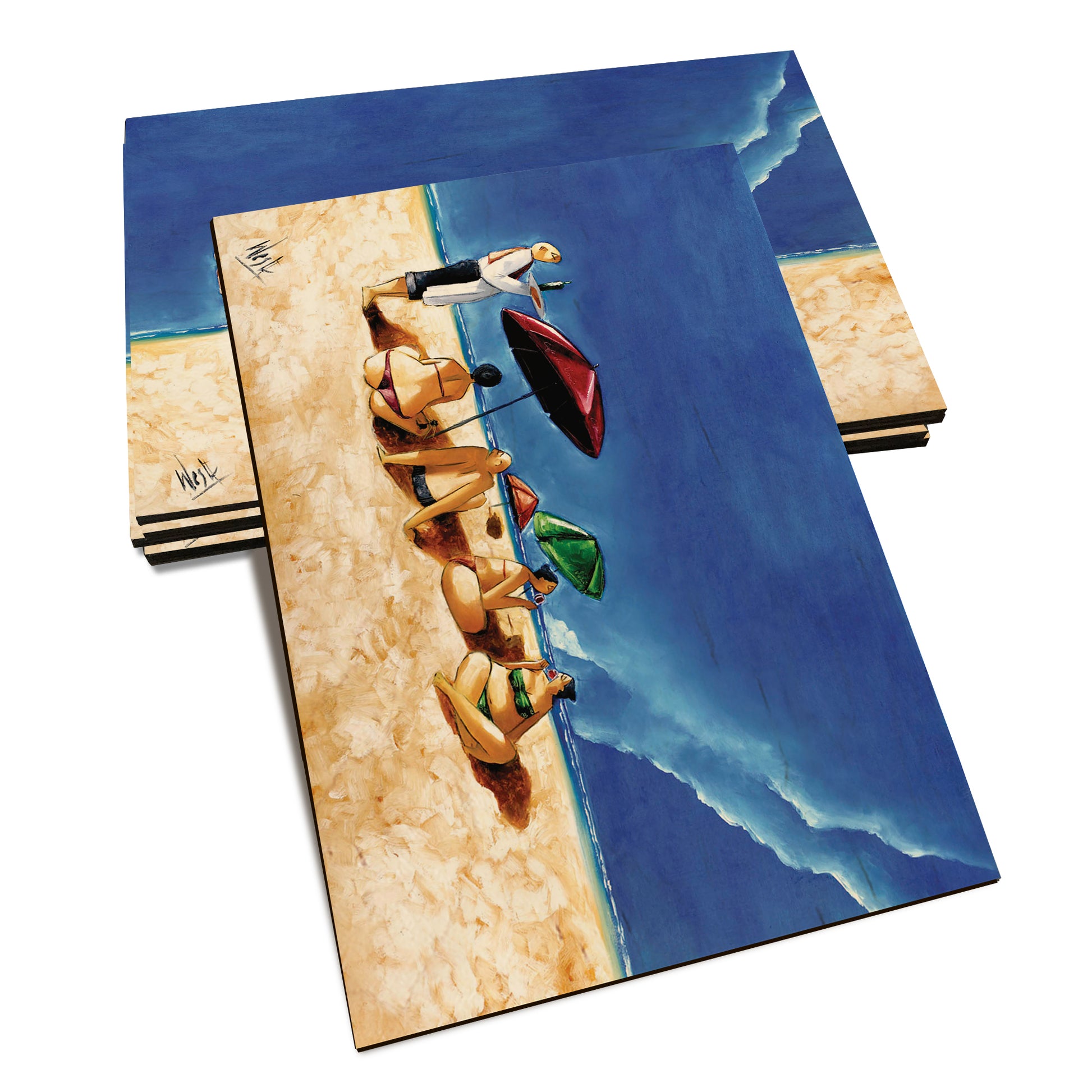 West's Summer Sipping - Classic Edge Classic Edge Postcard (5pk // $2.80ea)