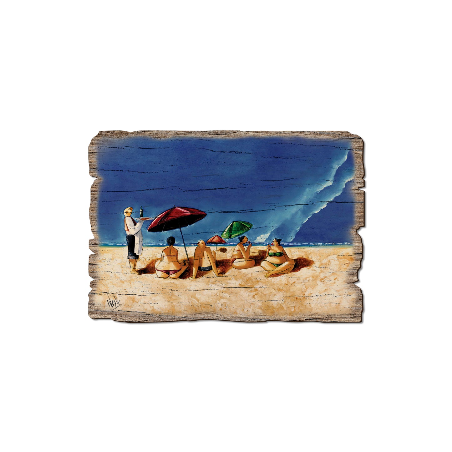 West's Summer Sipping - Rustic Edge Postcards & Magnets Rustic Edge Magnet (5pk // $2.80ea)