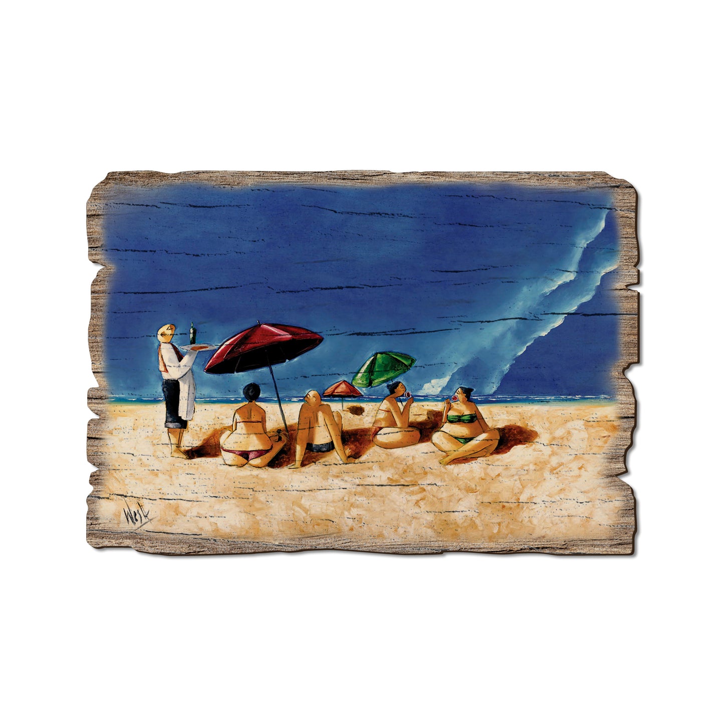 West's Summer Sipping - Rustic Edge Postcards & Magnets Rustic Edge Postcard (5pk // $2.80ea)