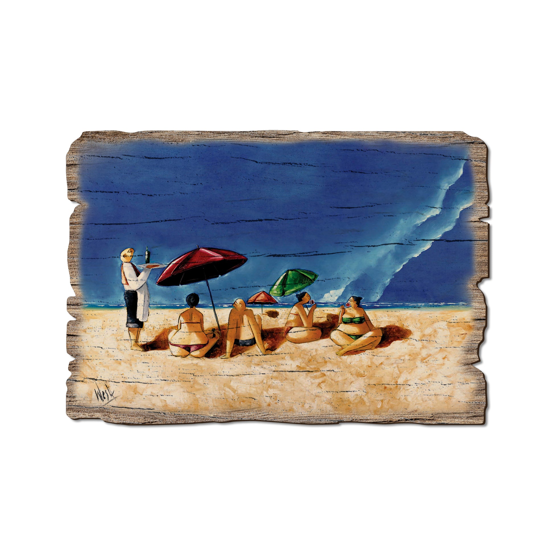 West's Summer Sipping - Rustic Edge Postcards & Magnets Rustic Edge Postcard (5pk // $2.80ea)