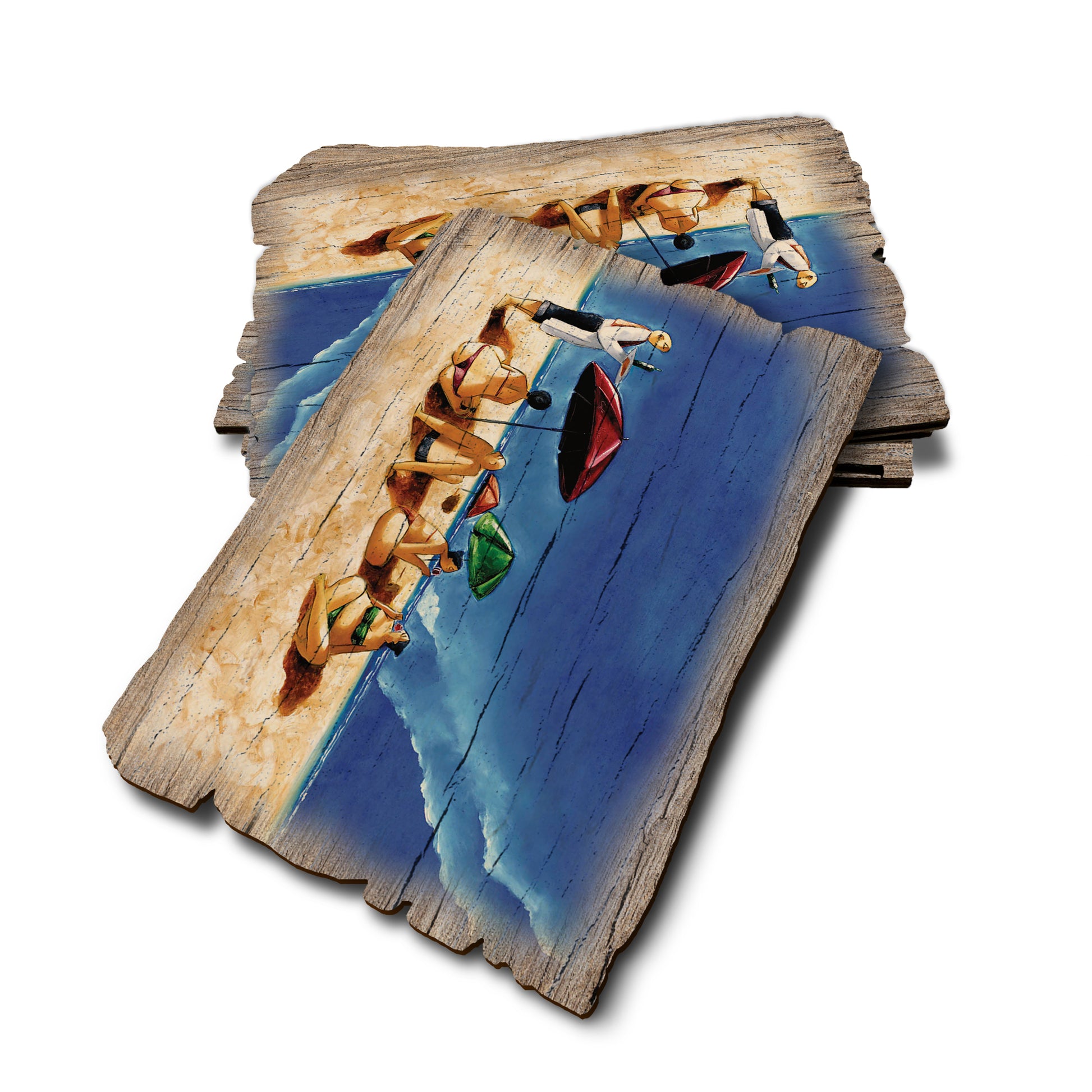 West's Summer Sipping - Weathered Edge Rustic Edge Postcard (5pk // $2.80ea)