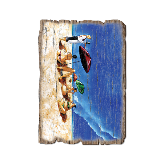 Greeting Card: Weathered Edge - West's Summer Sipping (Pack of 5)