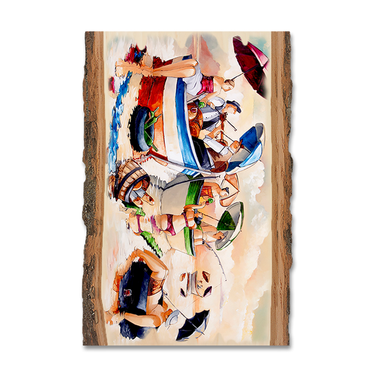 Greeting Card: Live Edge - West's Water Party