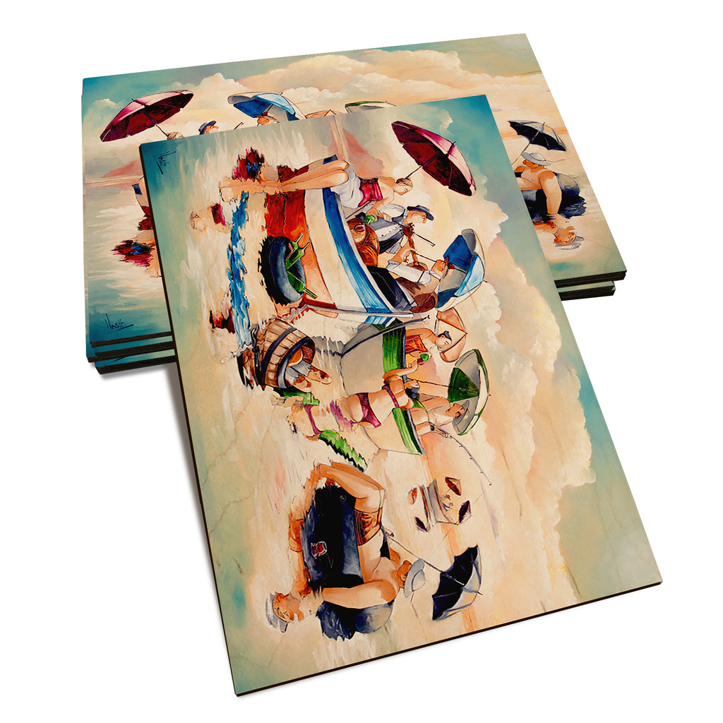 West's Water Party - Classic Edge Classic Edge Postcard (5pk // $2.80ea)