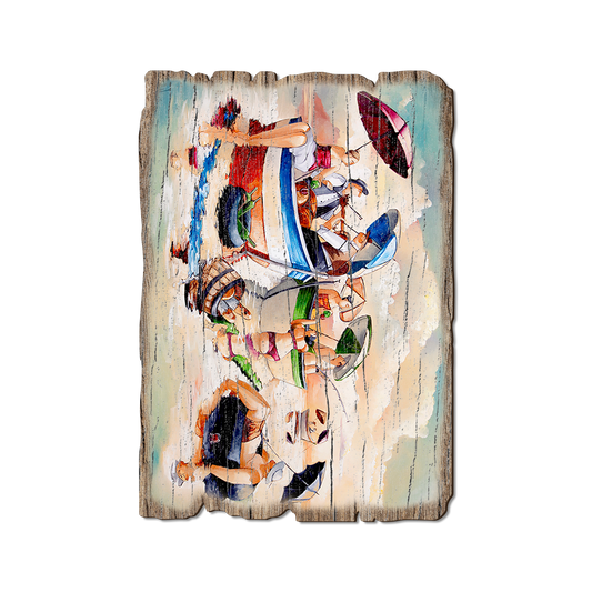 Greeting Card: Weathered Edge - West's Water Party (Pack of 5)
