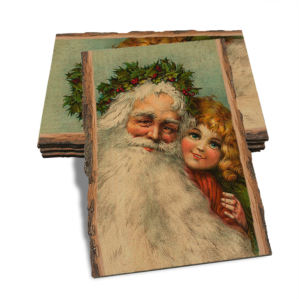 Santa's Girl - Holiday - Live Edge Live Edge Postcard (5pk // $2.80ea)